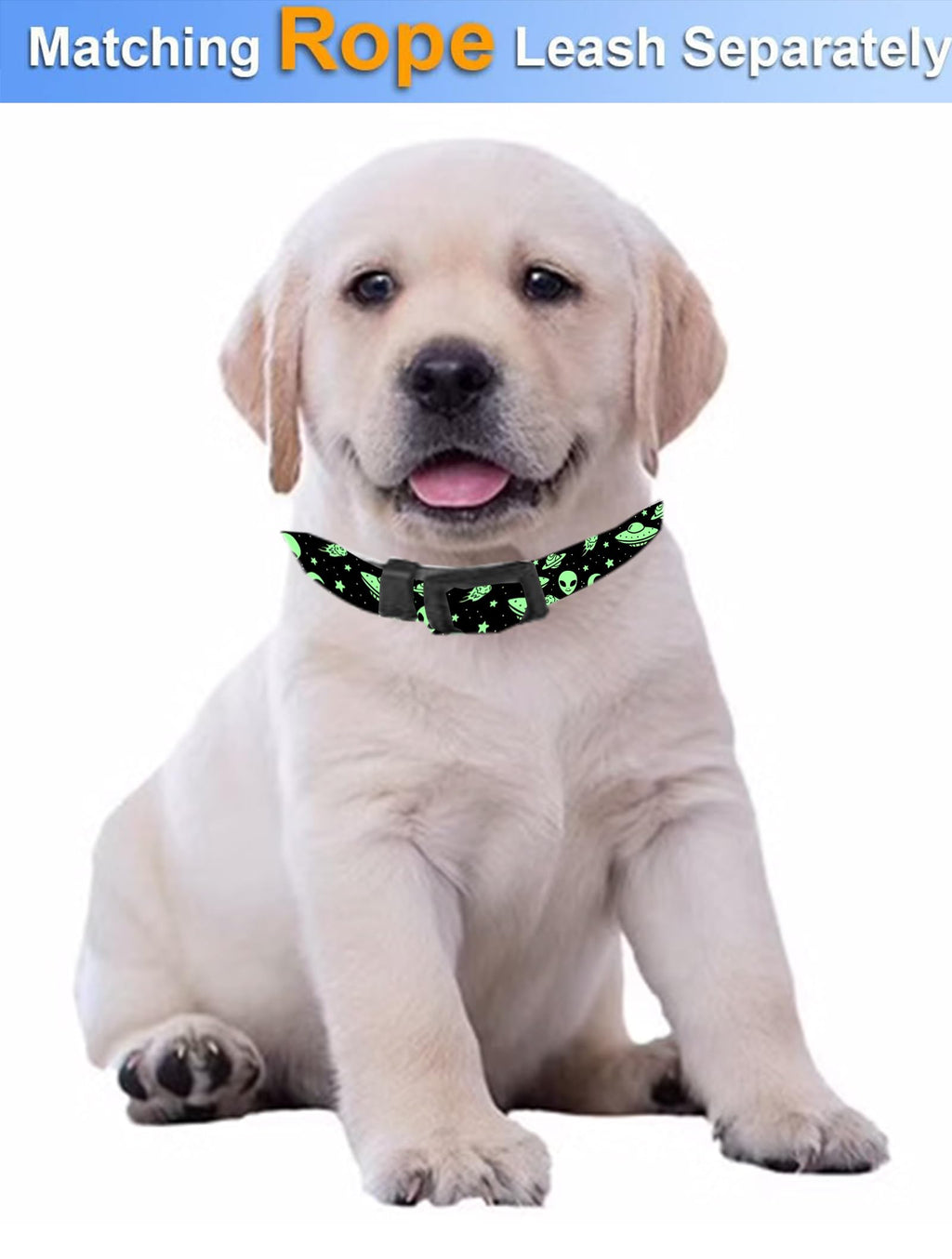 Dog Collar, Cute Dog Collar for Small Medium Large Dogs, Personalized Adjustable Soft Pet Collars with Quick Release Buckle for Walking Running, Cute Boho Mushrooms